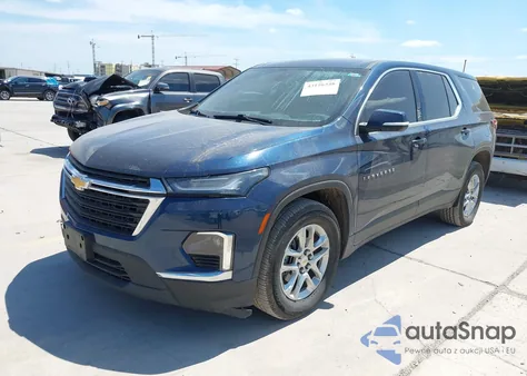 2023 Chevrolet Traverse Awd Ls from USA, damaged, VIN 1GNEVFKW7PJ107635